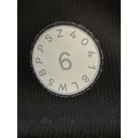 Lululemon Speed Up Tight Foil 28" Luminosity Print Black/Silver Luxtreme Sz 6 - Picture 10 of 10